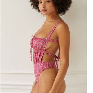 Out from under UO pink bodysuit